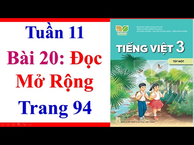 Đọc mở rộng tuần 11